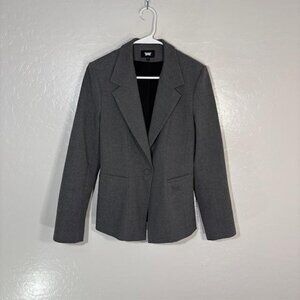 PXG Women's Dark Gray Single-Button Blazer